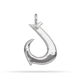 Polynesian Circle Fish Hook Pendant